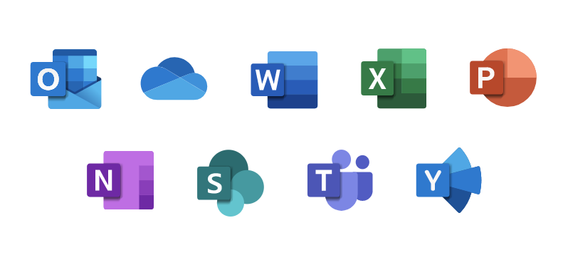 Microsoft Office tools.