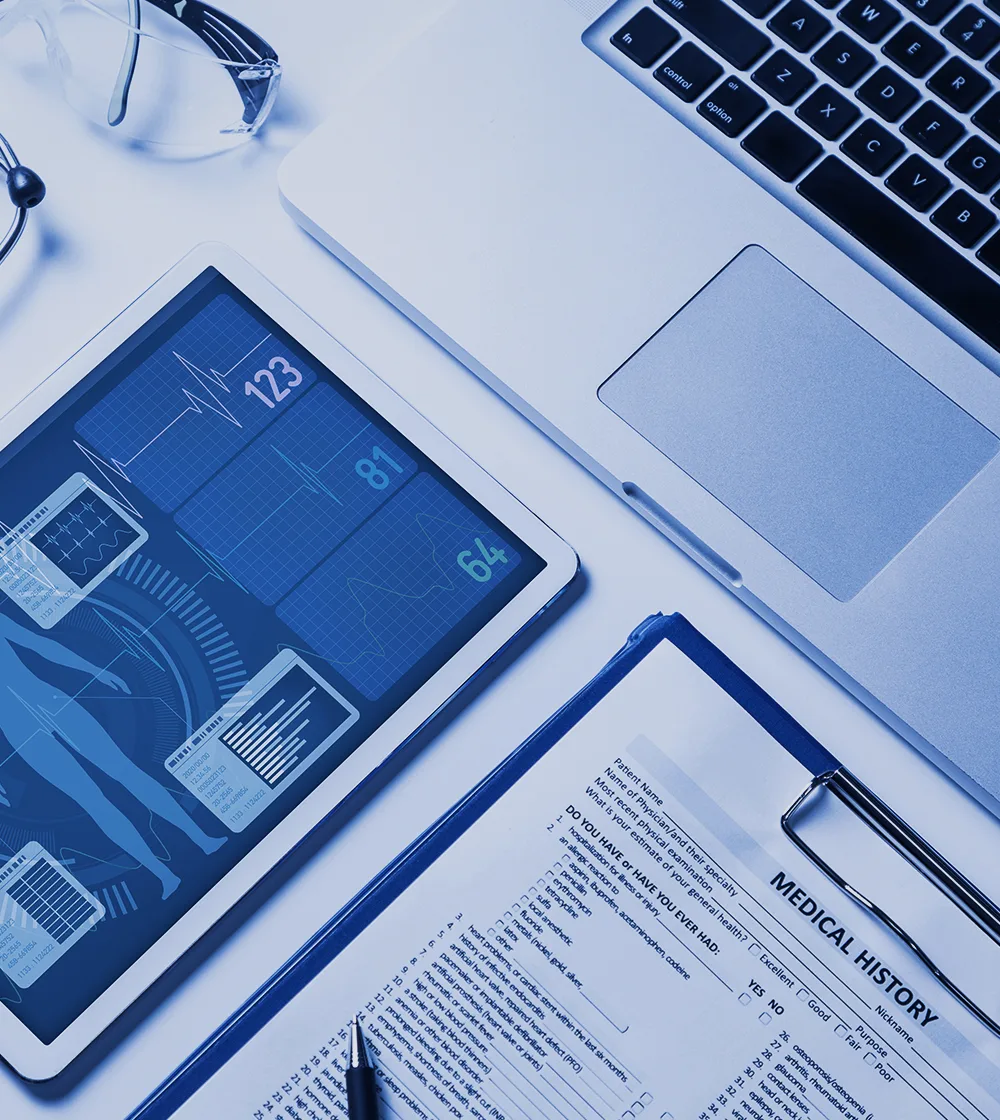 TierPoint-Web2022_Industries-Inner-50_50_1240x738-Health-02_PatientData Secure patient and employee data and medical history with healthcare IT solutions.
