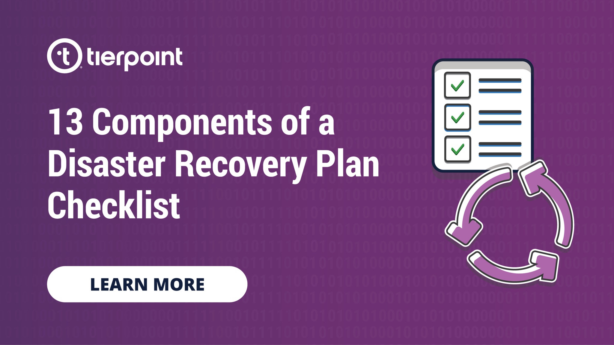 13 Components of a Disaster Recovery Plan Checklist TierPoint