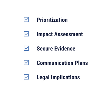 A list of key considerations for effective ransomware remediation